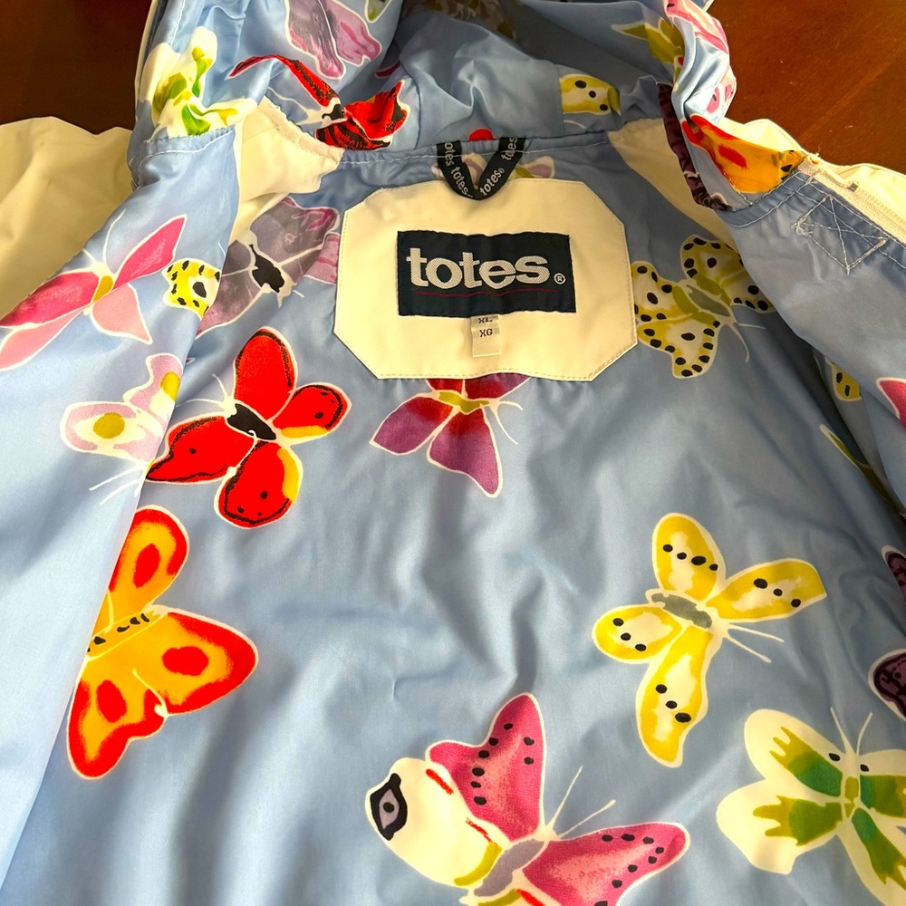Totes vintage Lined Rain Slicker - Picture 10 of 11